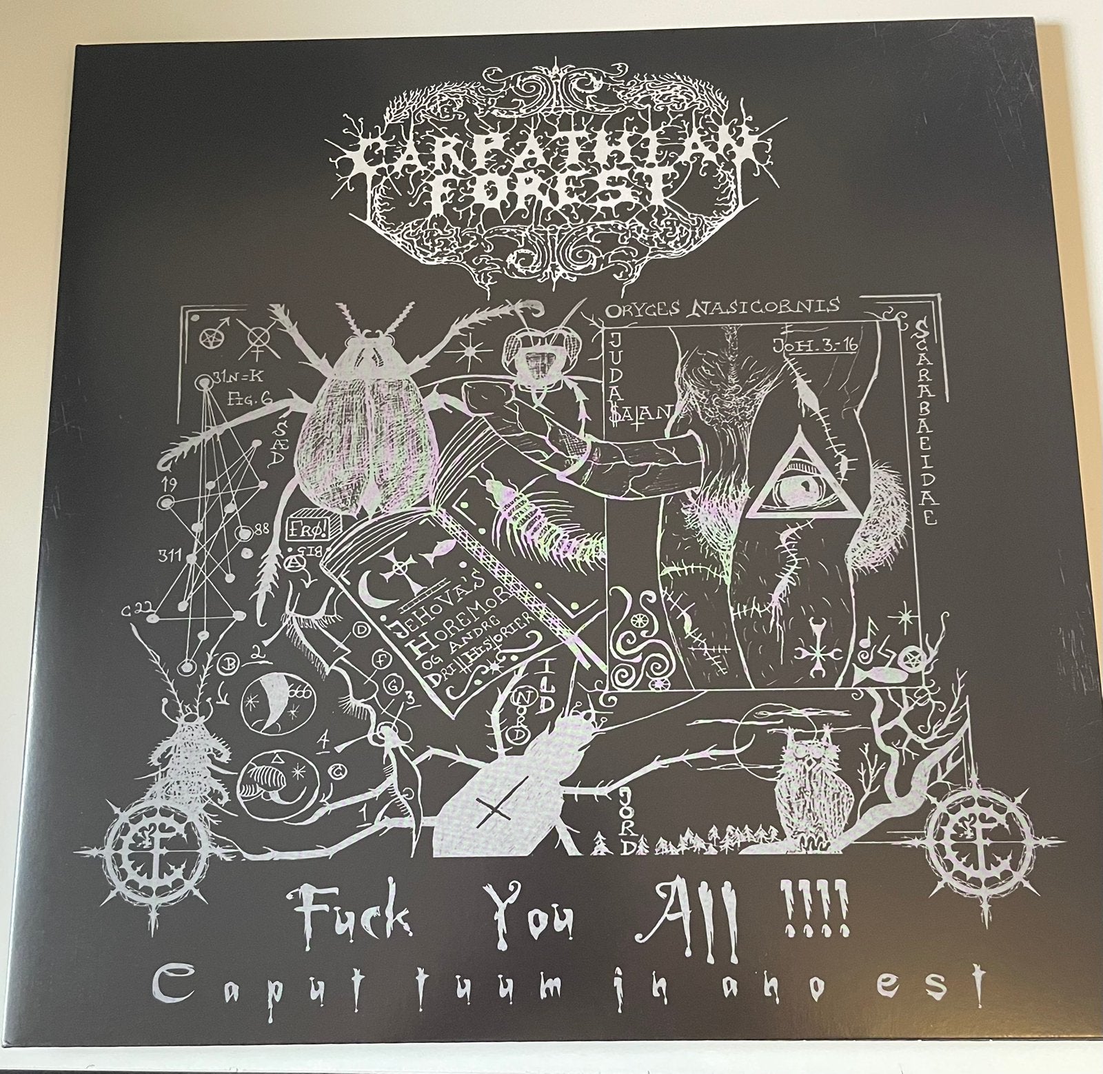 Carpathian forest - F*ck you all LP, Ophalen of Verzenden, Nieuw in verpakking