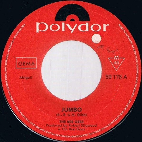 The Bee Gees - Jumbo (Single), Gebruikt, 7 inch, Ophalen of Verzenden, Pop