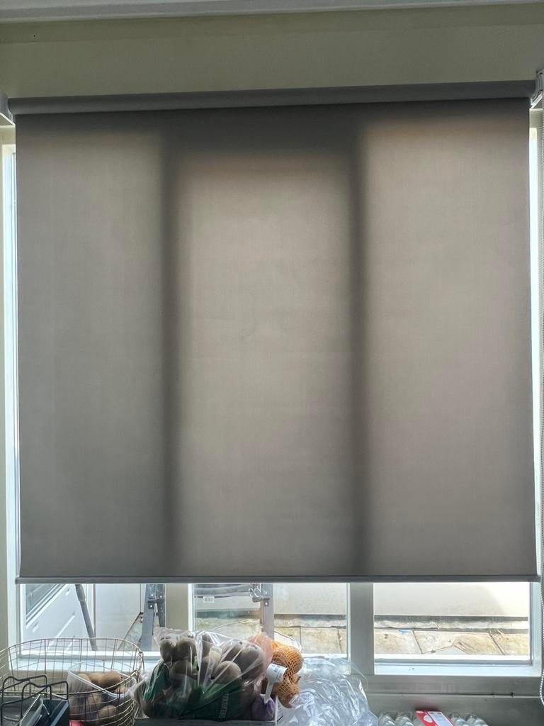 Zonwerend Rolgordijn voor buiten of binnen 1.40 x 1.40, Ophalen, 100 tot 150 cm, 100 tot 150 cm, Nieuw