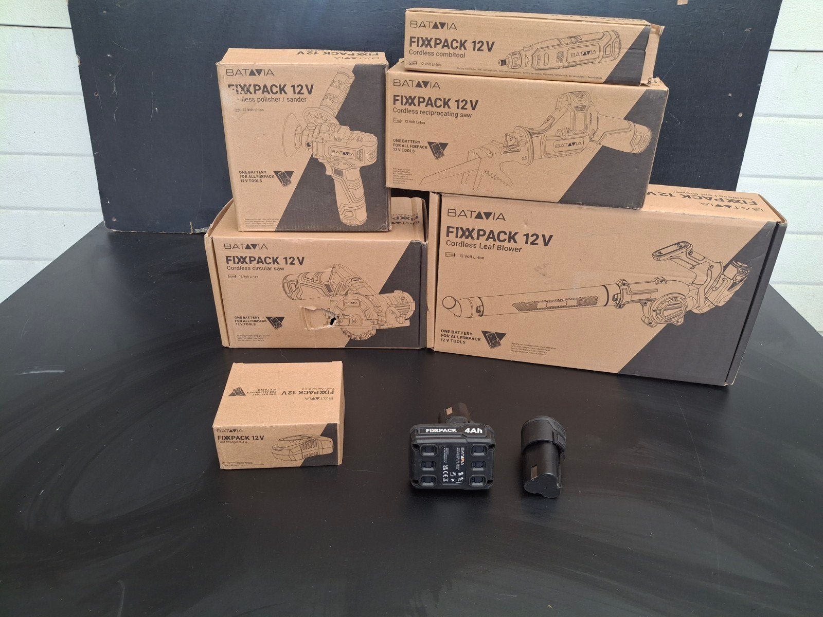 Batavia FIXPACK 12V Gereedschapset met Accu's en Lader, Doe-het-zelf en Verbouw, Gereedschap | Handgereedschap, Batavia, Multitool