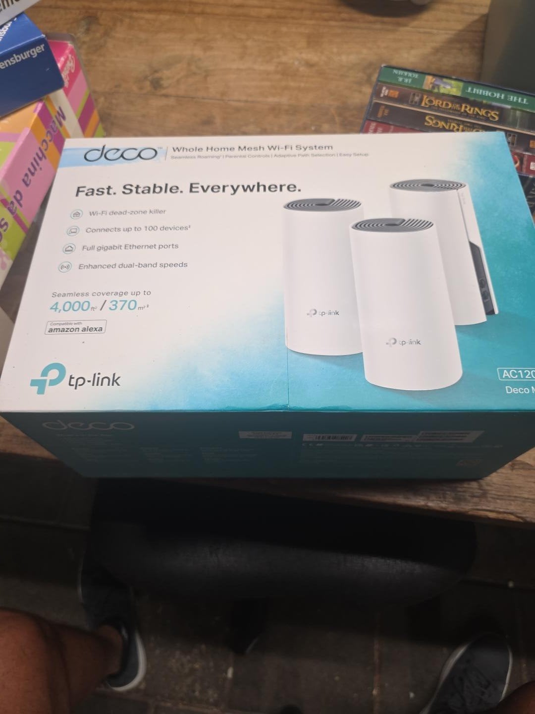 TP-Link Deco M4 AC1200 Mesh Wifi – 3 stuks – compleet, Computers en Software, WiFi-versterkers, Ophalen of Verzenden, Zo goed als nieuw