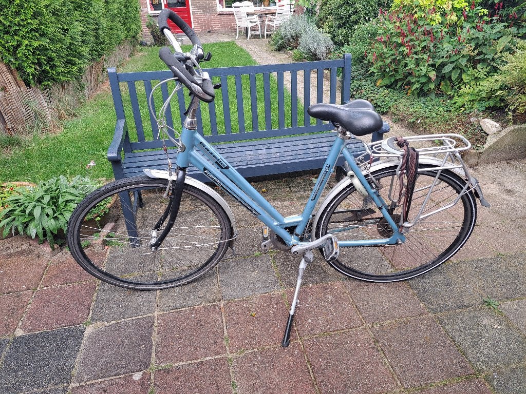Gazelle dames fiets, Fietsen en Brommers, Ophalen, Gebruikt, Gazelle, Versnellingen