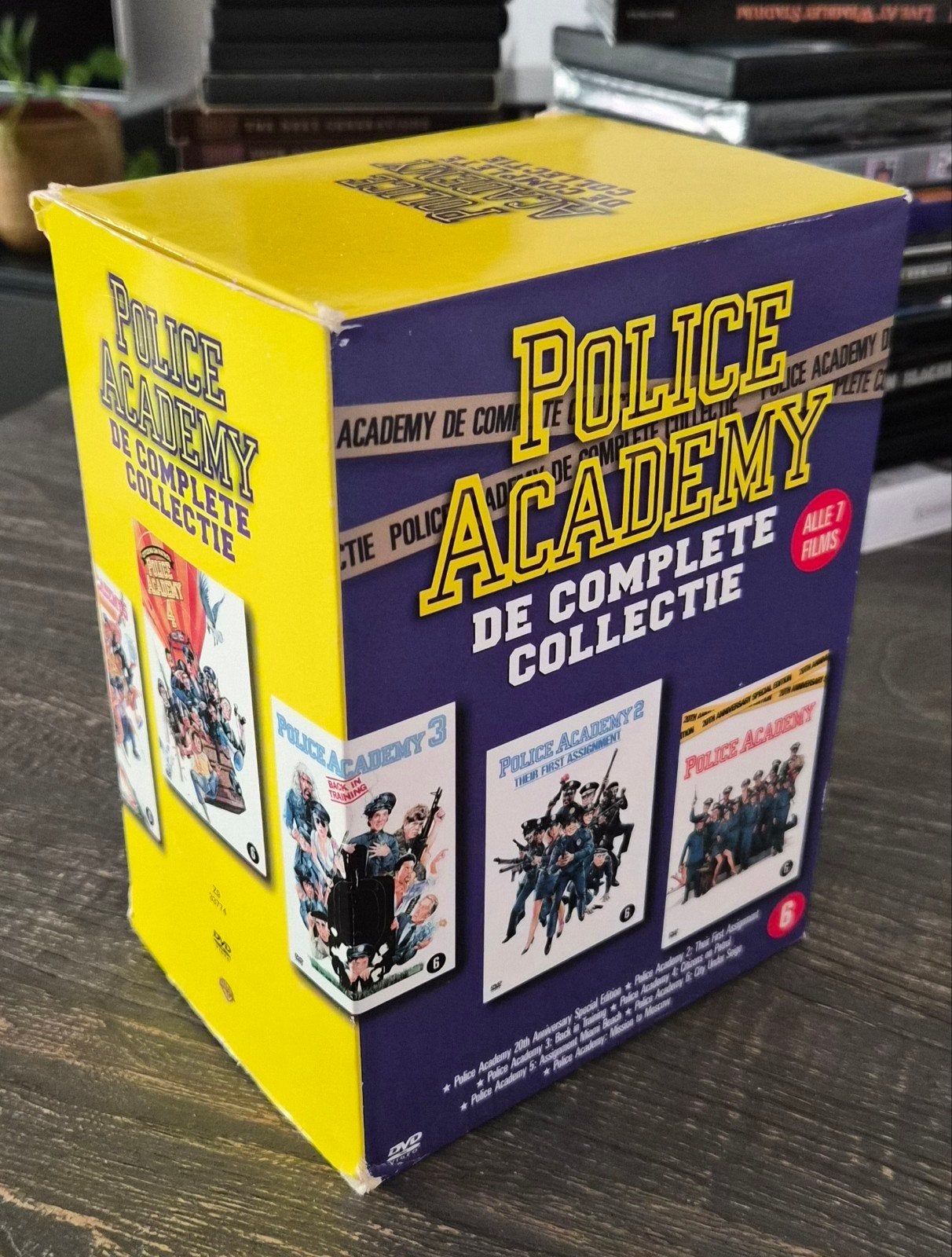 Police Academy: De Complete Collectie (7 Films) DVD Boxset, Vanaf 6 jaar, Ophalen of Verzenden, Zo goed als nieuw, Boxset