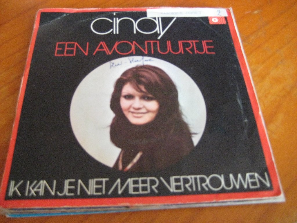 Cindy: Een Avontuurtje, Ophalen of Verzenden, Zo goed als nieuw, Nederlandstalig, Single