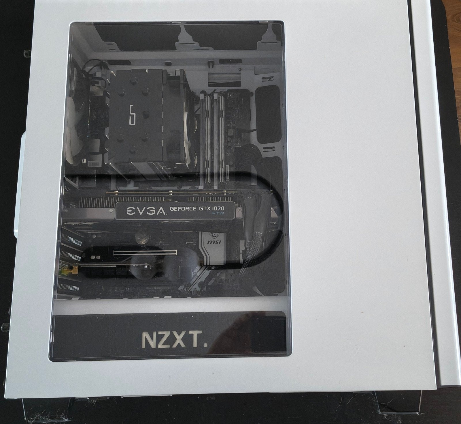 Gaming PC met EVGA GTX 1070 FTW, i7-6700K, 16GB RAM, Ophalen, Gebruikt, Intel I7 6700K, Onbekend