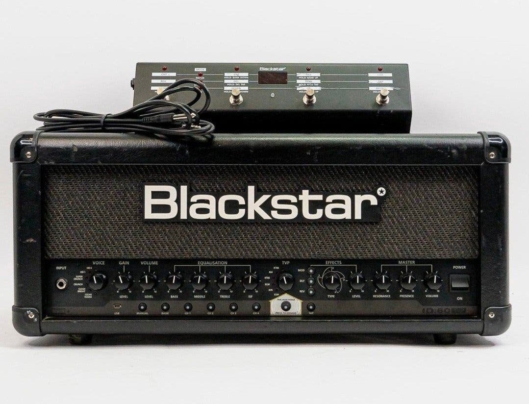 Blackstar ID60TVP head gitaarversterker met footswitch, Muziek en Instrumenten, Ophalen of Verzenden, Gebruikt, Gitaar, 50 tot 100 watt