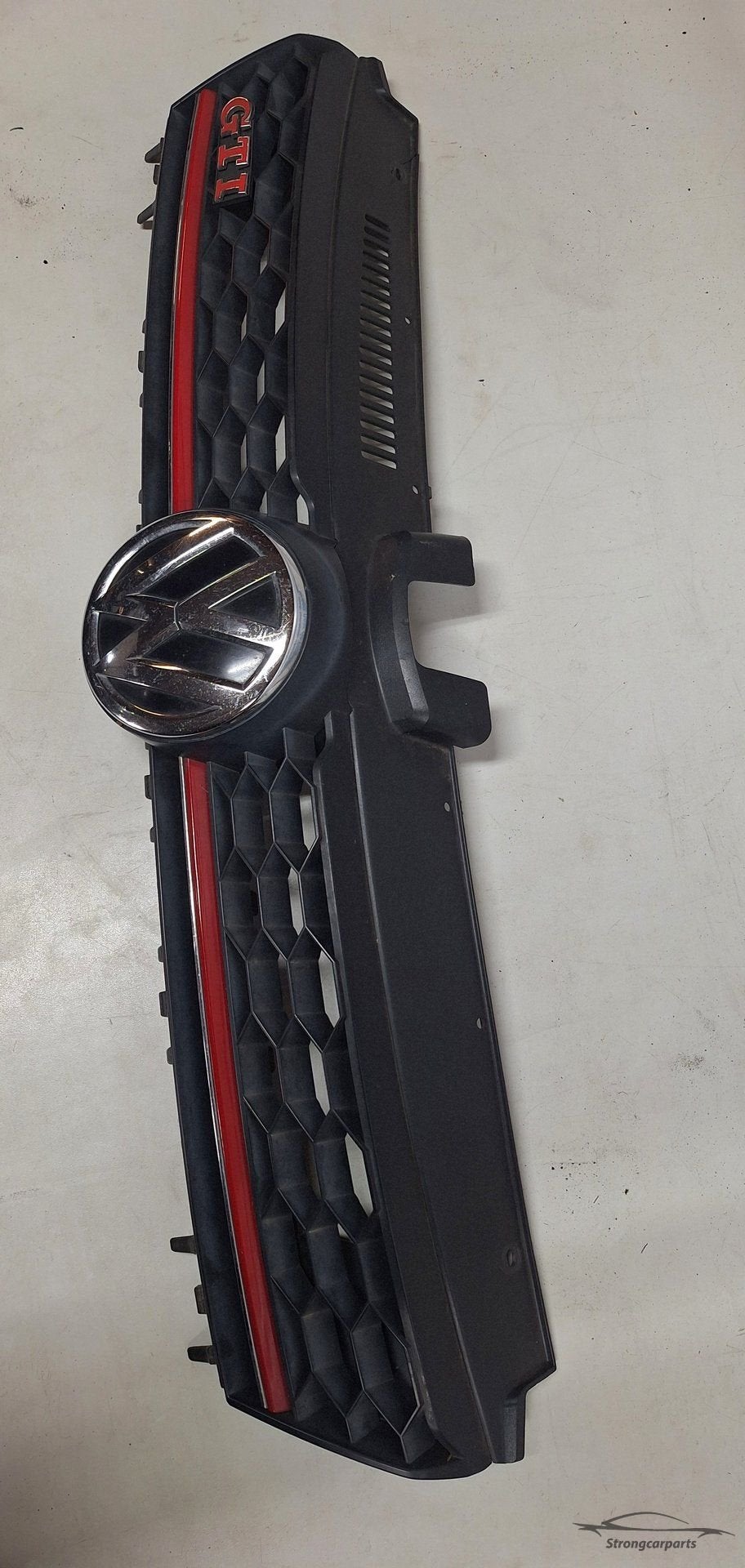 Grille met Logo VW Golf VII 7 GTI 5G0853651B Origineel, Gebruikt, -, Volkswagen, -