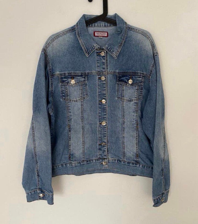 Spijkerjas dames, maat xxl, Maat 46/48 (XL) of groter, Zo goed als nieuw, Jasje, Verzenden