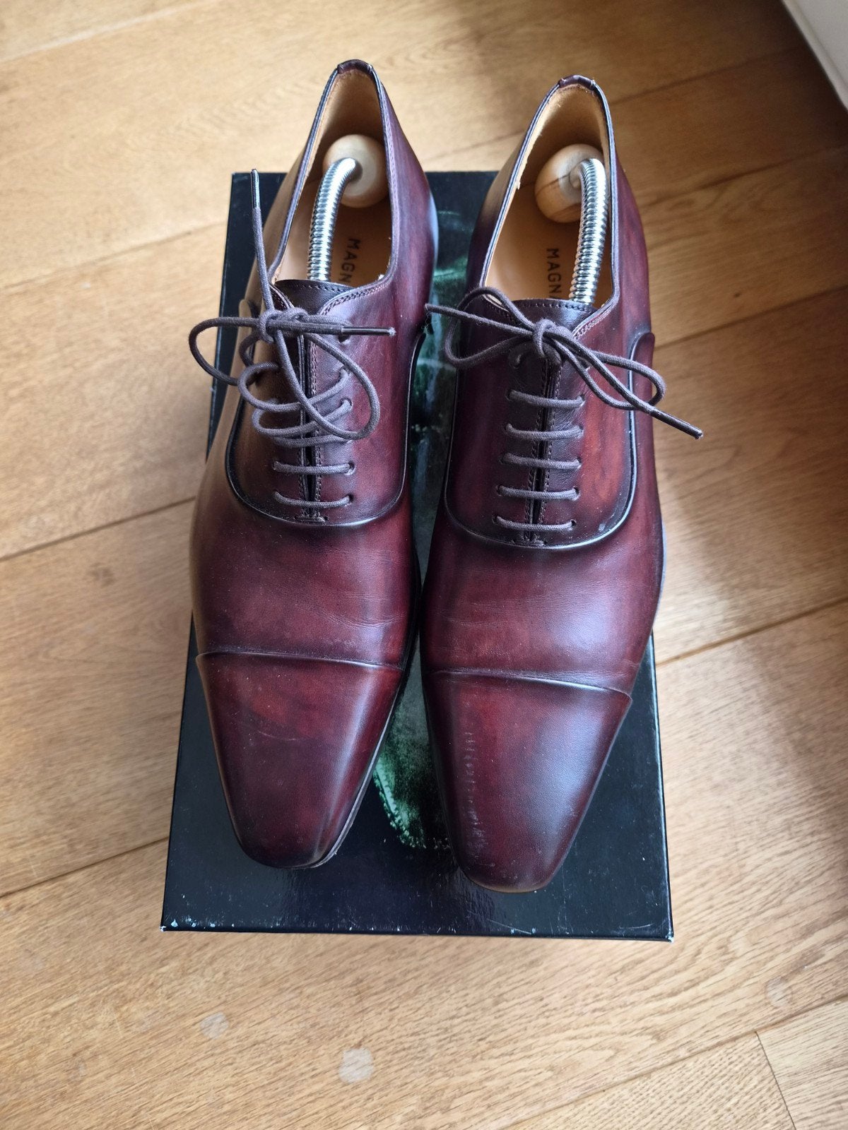 Magnanni 23807 Mid-Brown/Cognac (Maat 40.5) - Z.G.A.N., Ophalen of Verzenden, Zo goed als nieuw, Bruin
