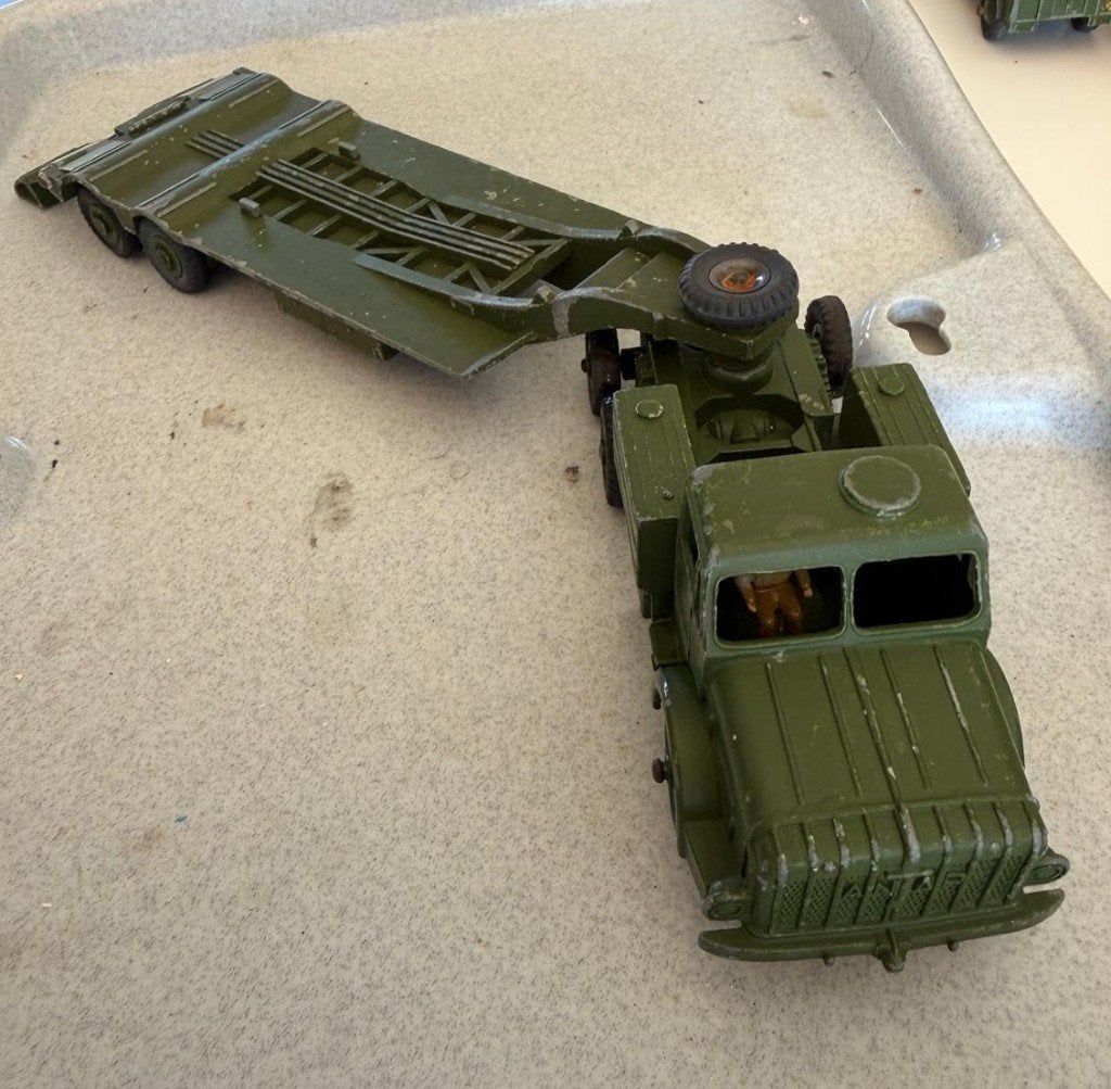 Dinky Toys 660 Thornycroft Mighty Antar Tank Transporter, Ophalen of Verzenden