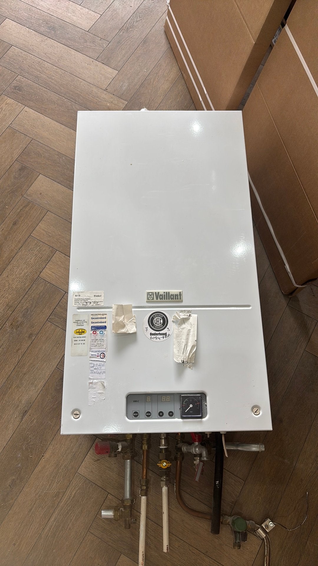 Cv, Geiser, Ophalen of Verzenden, Zo goed als nieuw, Minder dan 20 liter