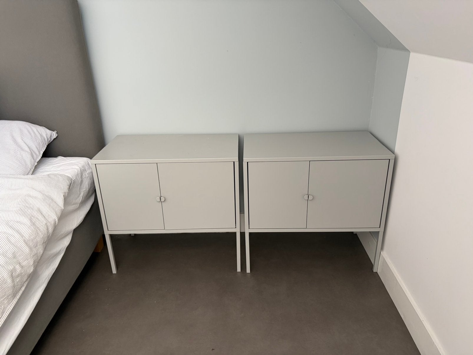 Stalen kasten Ikea, Ophalen, 25 tot 50 cm, Metaal, 50 tot 100 cm