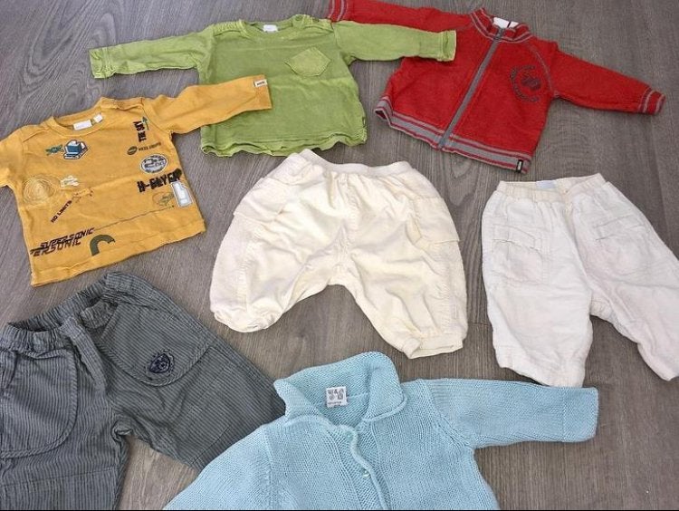 Lief 7 delig setje mexx ( broek vest trui ) , maatje 62 68, Mexx, Ophalen of Verzenden, Zo goed als nieuw, Setje