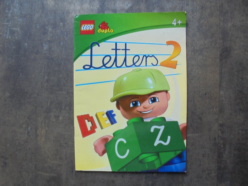 Lego Book Duplo Letters 2 (zie foto's), Ophalen of Verzenden, Gebruikt, Duplo