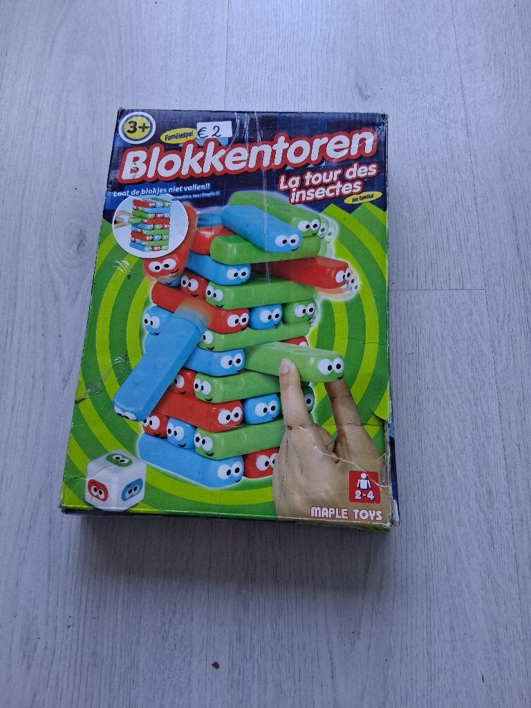 Blokkentoren, Een of twee spelers, Ophalen of Verzenden, Gebruikt, Diverse