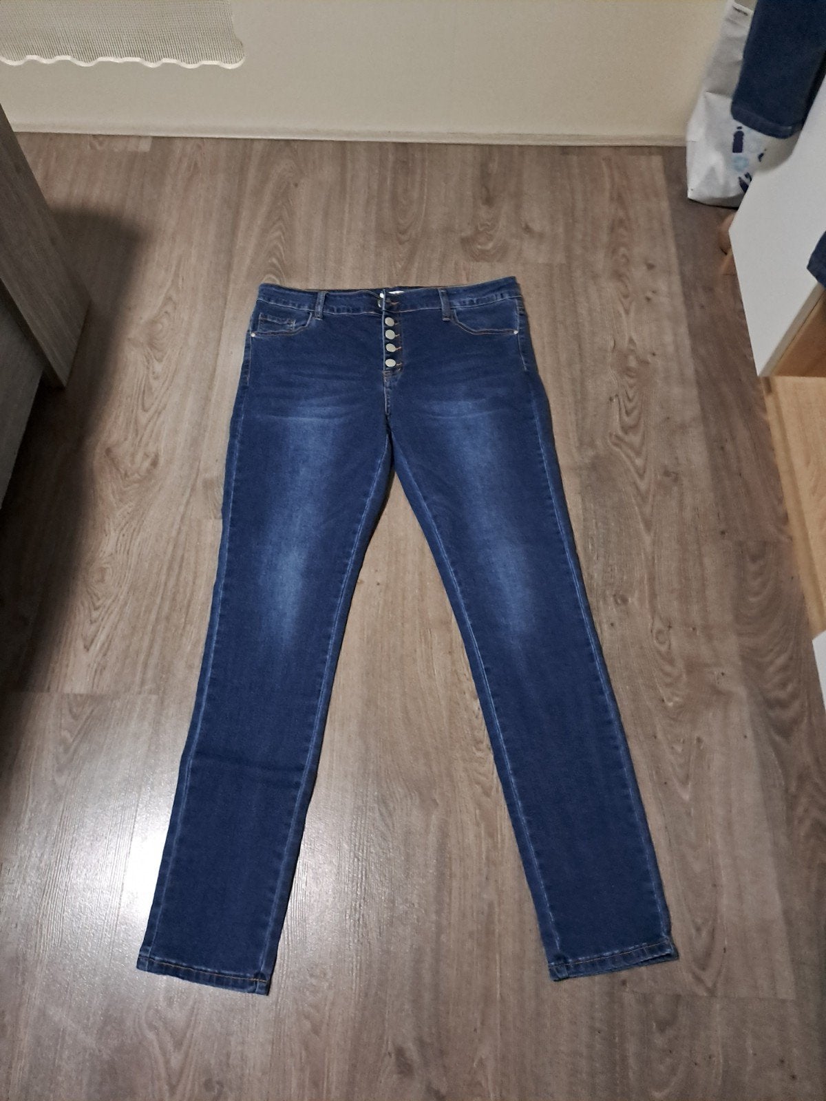 Jeans maat 48, Blauw, Nieuw, Ophalen of Verzenden, Broek of Spijkerbroek
