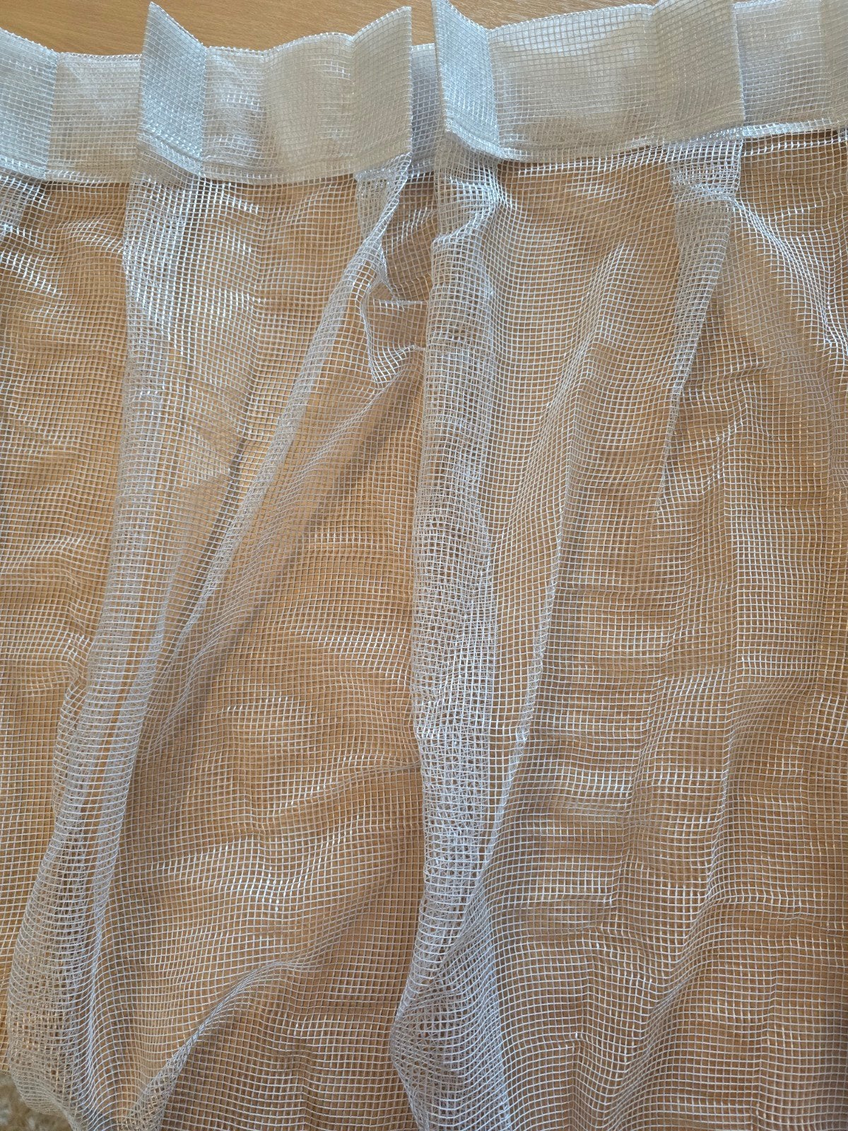 kant en klaar gordijn Doorzichtig, Grijs, Ophalen of Verzenden, Gordijn, Polyester