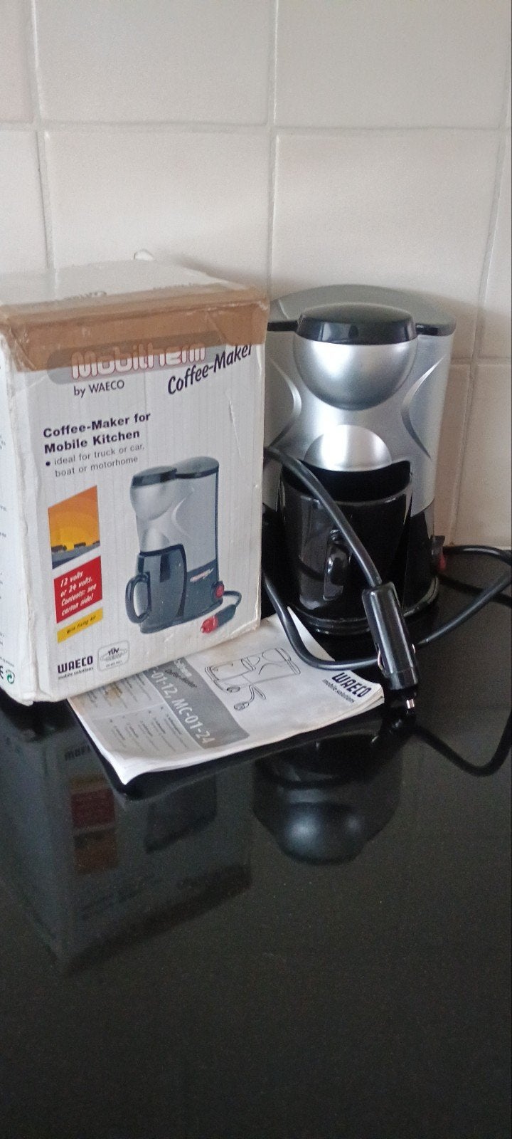 koffiezetapparaat 12 v, Witgoed en Apparatuur, Gebruikt, Koffiemachine, Gemalen koffie, Ophalen of Verzenden