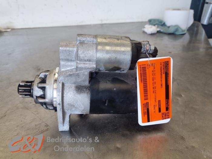 Startmotor van een Volkswagen Transporter, Gebruikt, -, Volkswagen, -