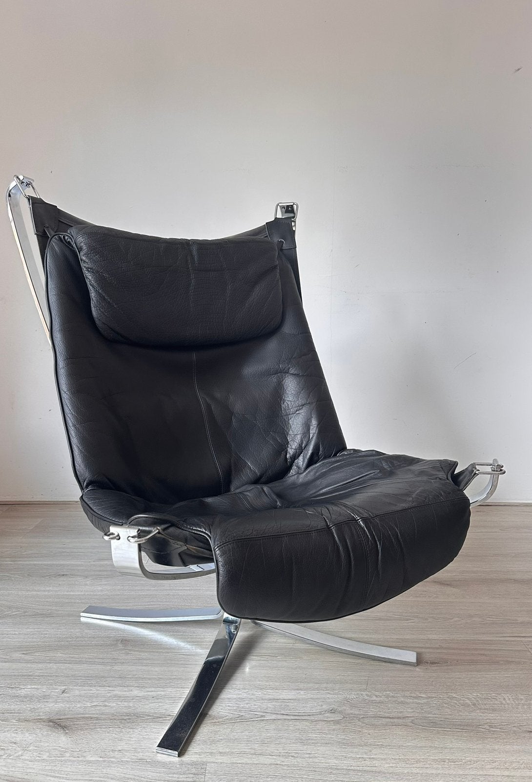 Vatne Mobler Falcon lounge fauteuil, Ophalen, Gebruikt, 75 tot 100 cm