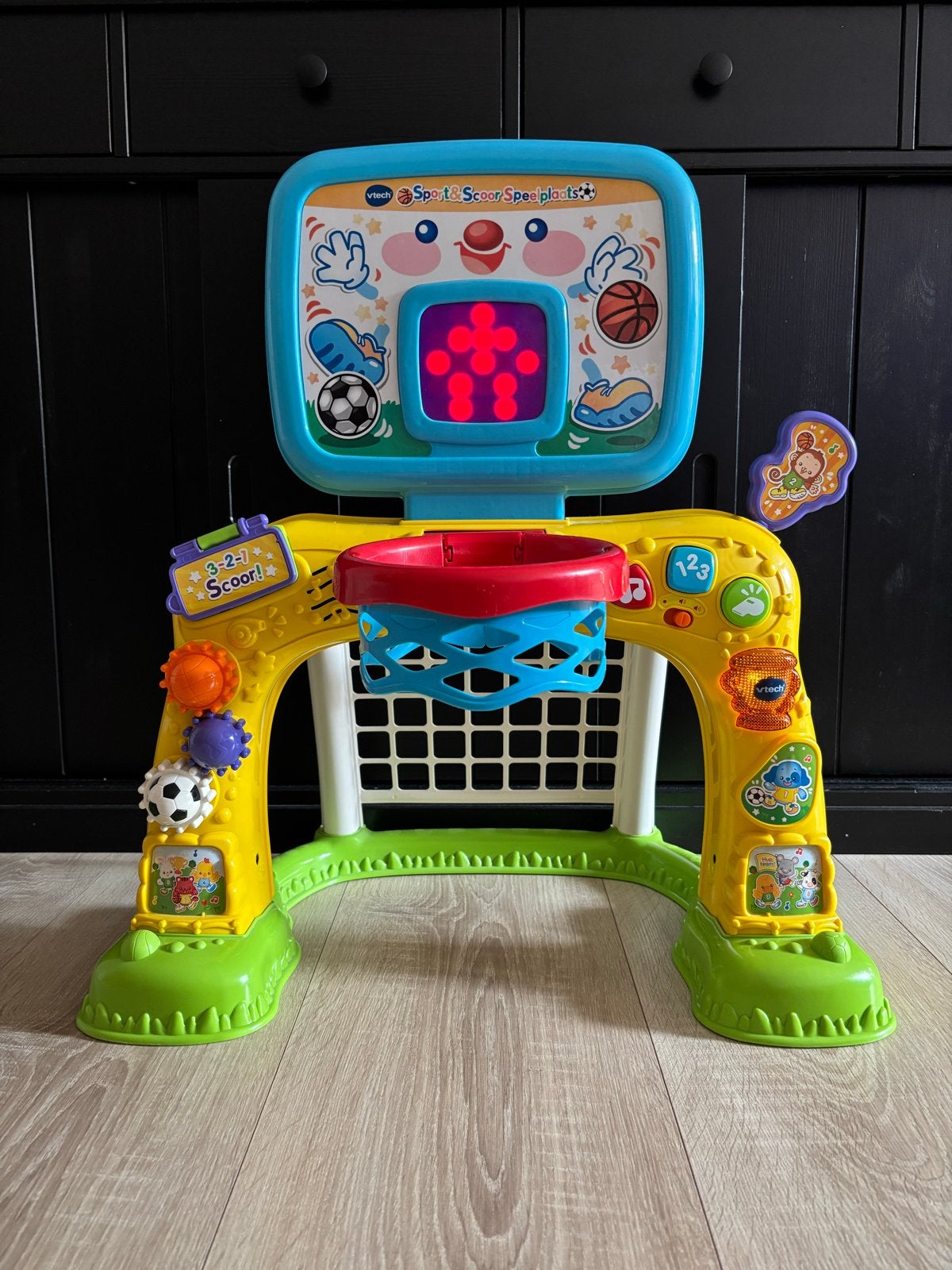 Vtech Sport&Scoor speelplaats (excl. ballen), Ophalen, Gebruikt, 6 maanden tot 2 jaar