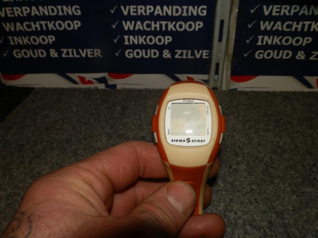 Sigma sport horloge hartslagmeter cresta, Sport en Fitness, Hartslagmeters, Ophalen of Verzenden, Gebruikt, Sigma