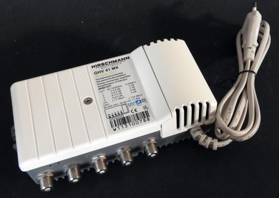 Antenneversterker Hirschmann GHV-41MX., Ophalen of Verzenden, Gebruikt