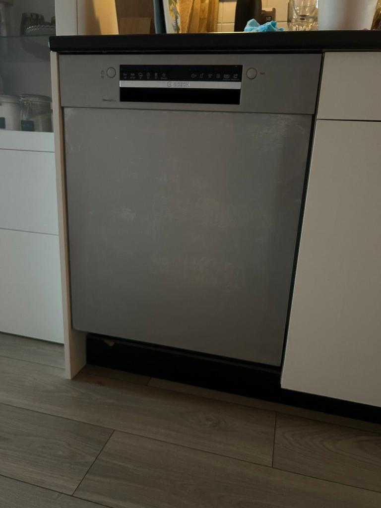 Bosch vaatwasser SMU4EVS08E Silence+ uit 2023 - Zo goed als, Ophalen of Verzenden, Zo goed als nieuw, Inbouw, 60 cm of meer