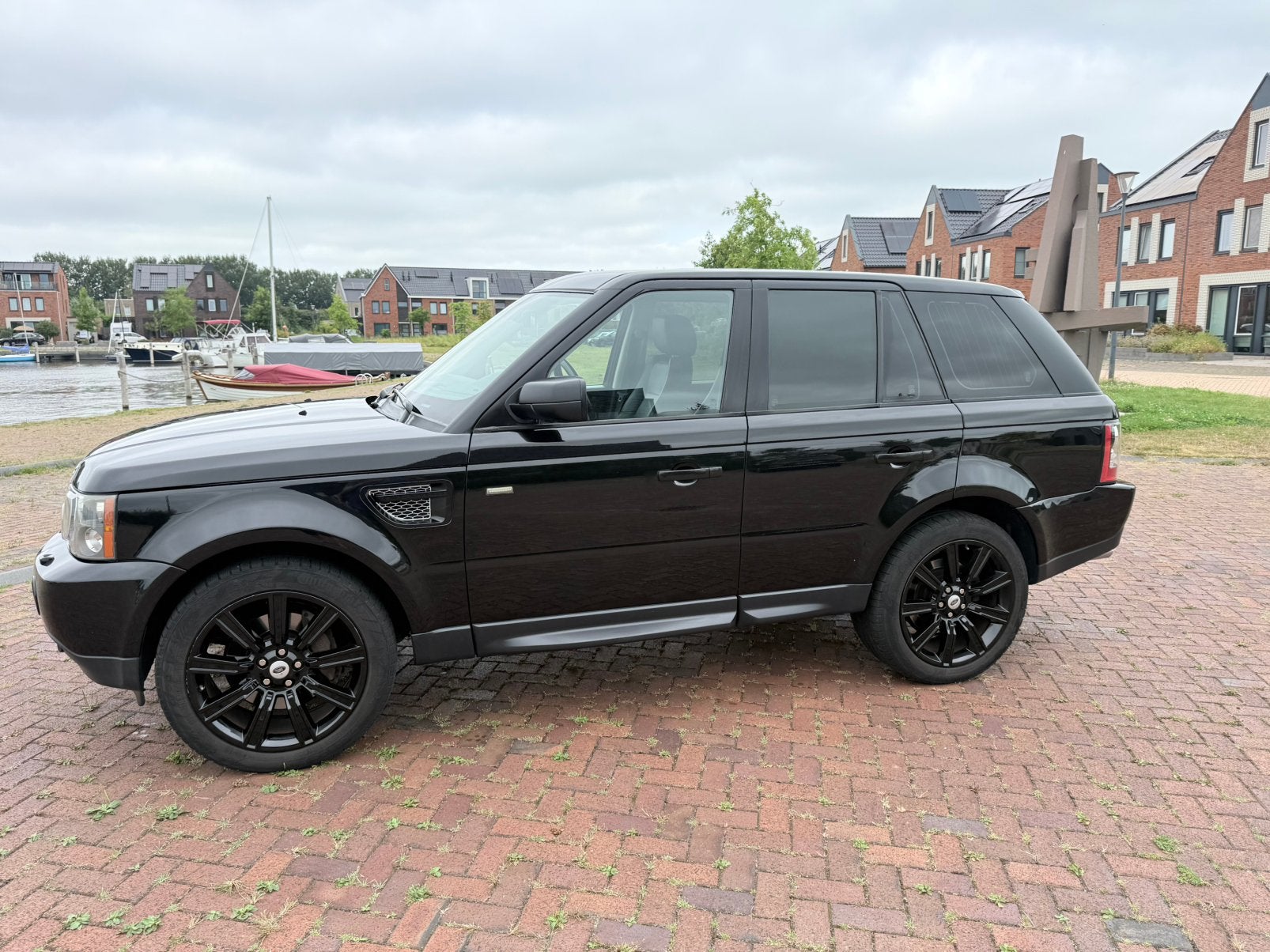 Land Rover Range Rover (sport) 4.2 V8 SC AUT 2009 Zwart, Automaat, 4197 cc, 390 pk, Zwart