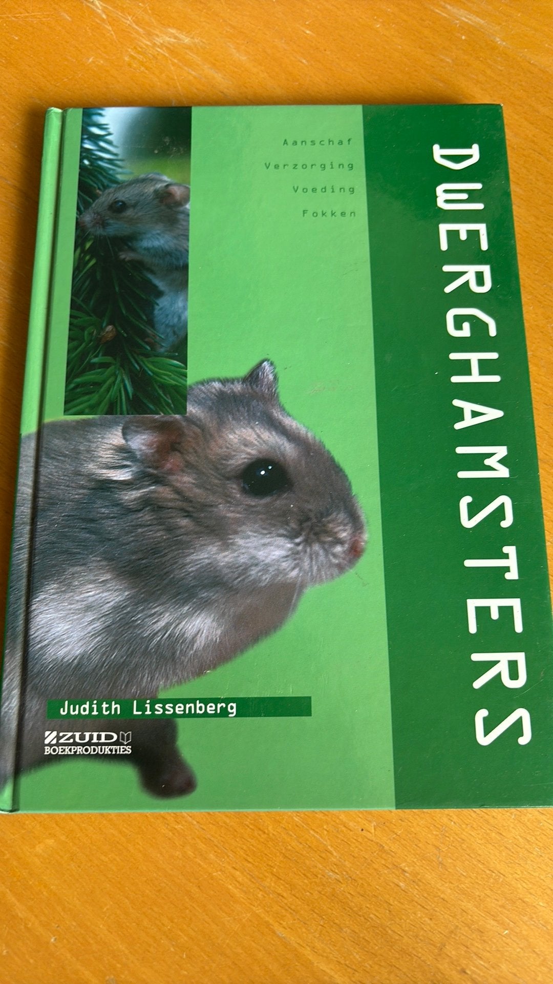 Judith Lissenberg - Dwerghamsters, J. Lissenberg, Ophalen of Verzenden, Zo goed als nieuw