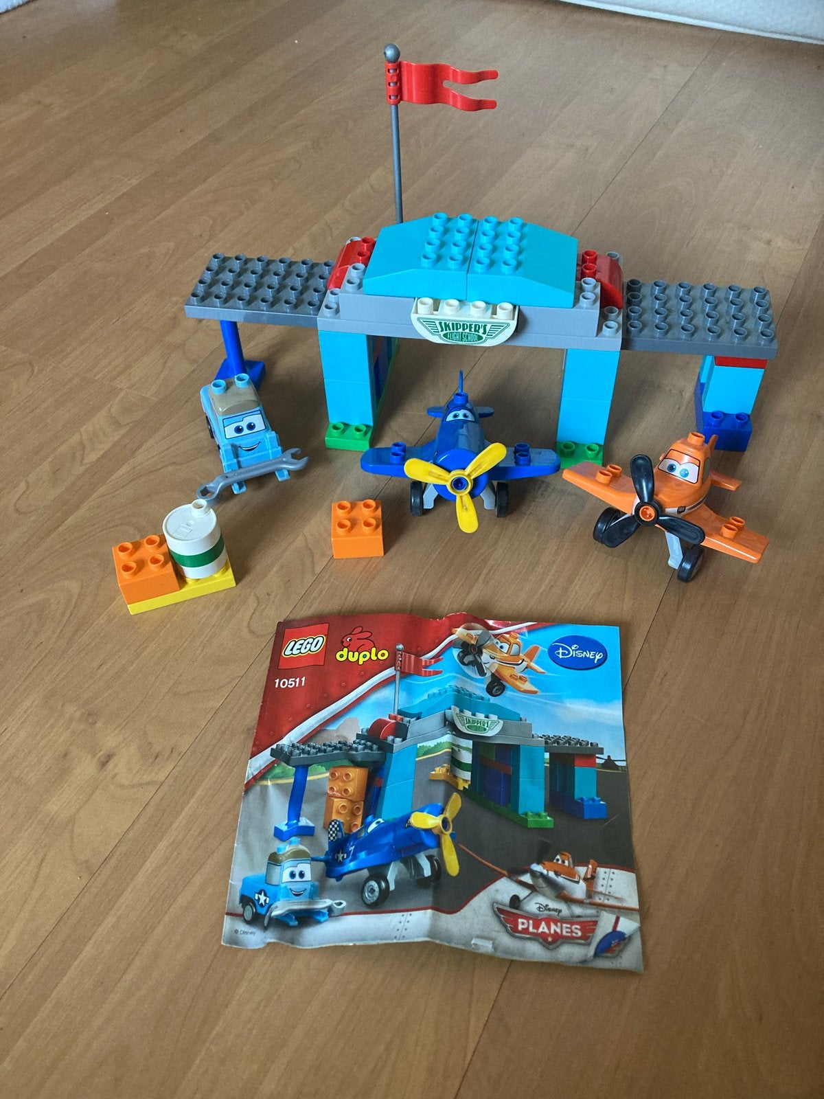 LEGO Duplo Disney Planes set 10511 Dusty en Skipper, Ophalen of Verzenden, Gebruikt, Overige merken