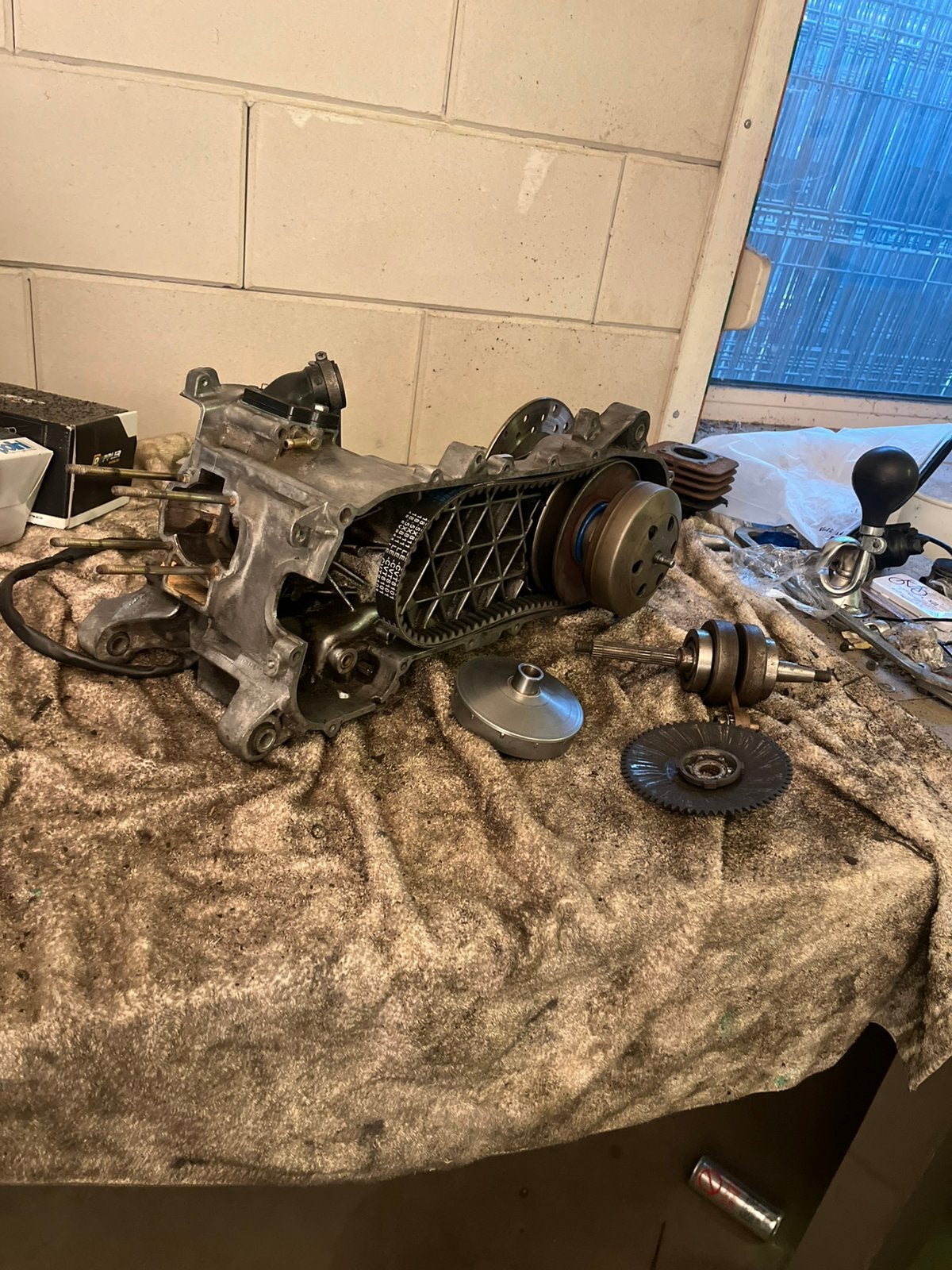 Gilera runner c36 carters/onderdelen, Ophalen of Verzenden, Gebruikt