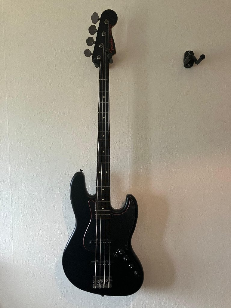 Fender Made in Japan Limited Hybrid II Jazz Bass Noir, Muziek en Instrumenten, Snaarinstrumenten | Gitaren | Bas, Ophalen, Zo goed als nieuw