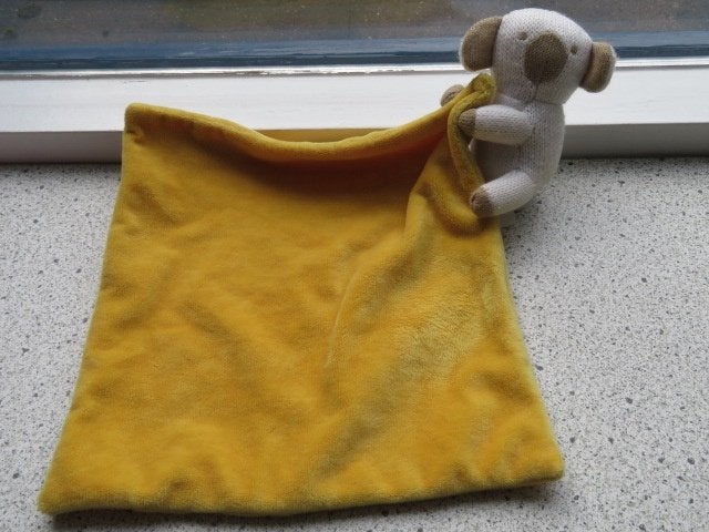 Knuffeldoek Koala koalabeer beer beertje van Blokker geel, Geel, Beer, Ophalen of Verzenden, Zo goed als nieuw