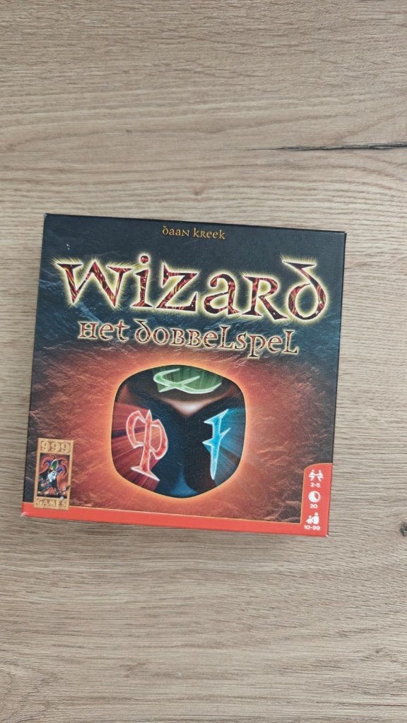Wizard het dobbelspel, Een of twee spelers, Ophalen of Verzenden, Zo goed als nieuw, 999Games