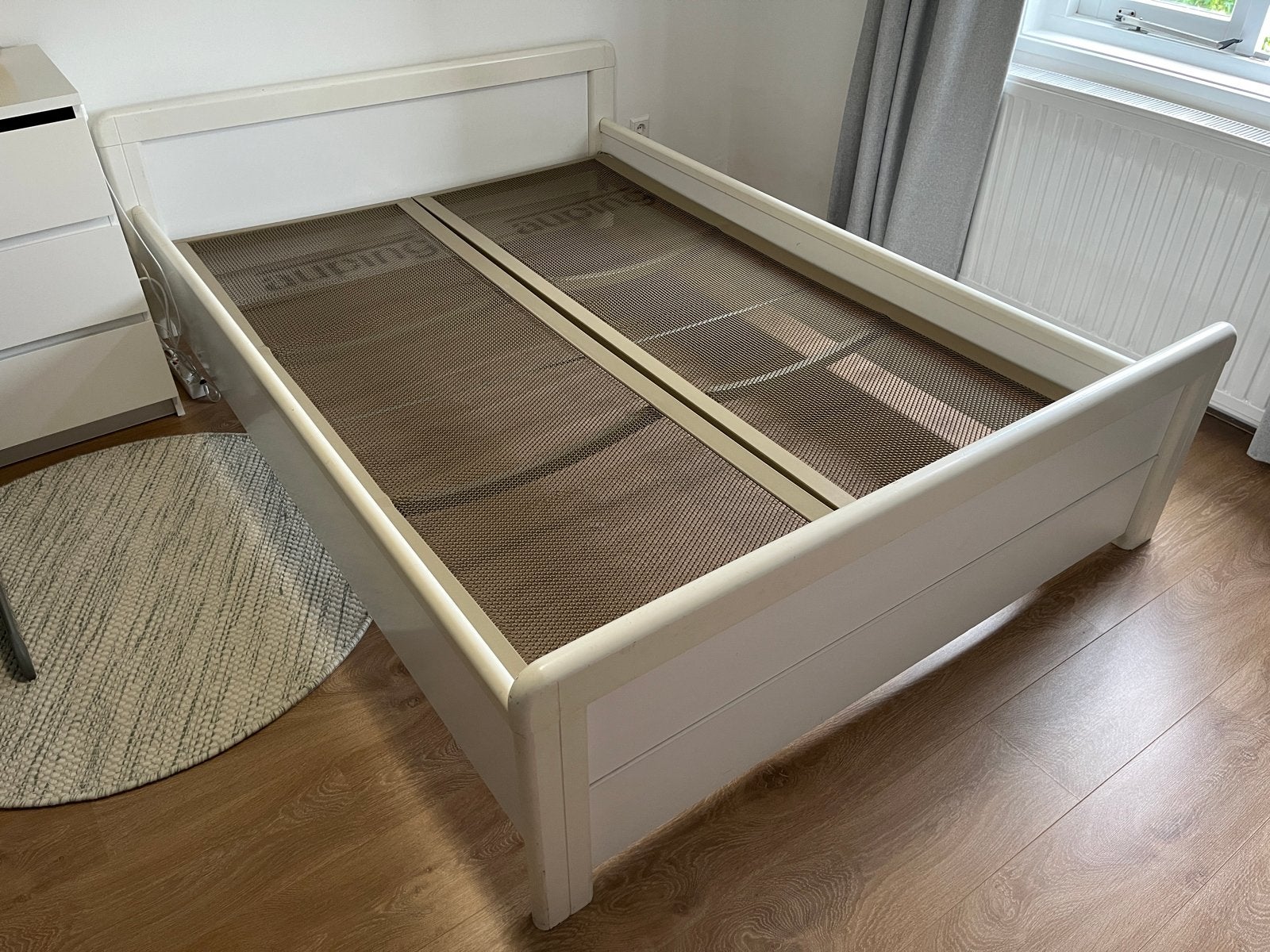Auping bed 140 x 200 inclusief matras, Huis en Inrichting, Ophalen, Gebruikt, Wit, 140 cm