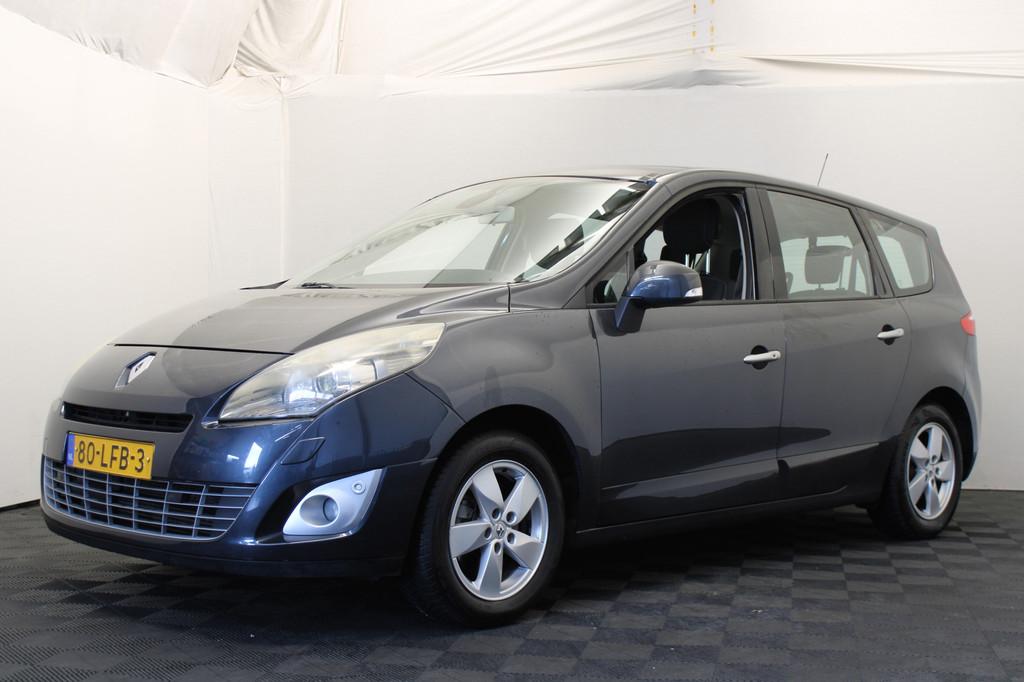 Renault Grand Scénic 1.4 TCe Dynamique |Trekhaak|, Auto's, Voorwielaandrijving, Stof, Gebruikt, Zwart