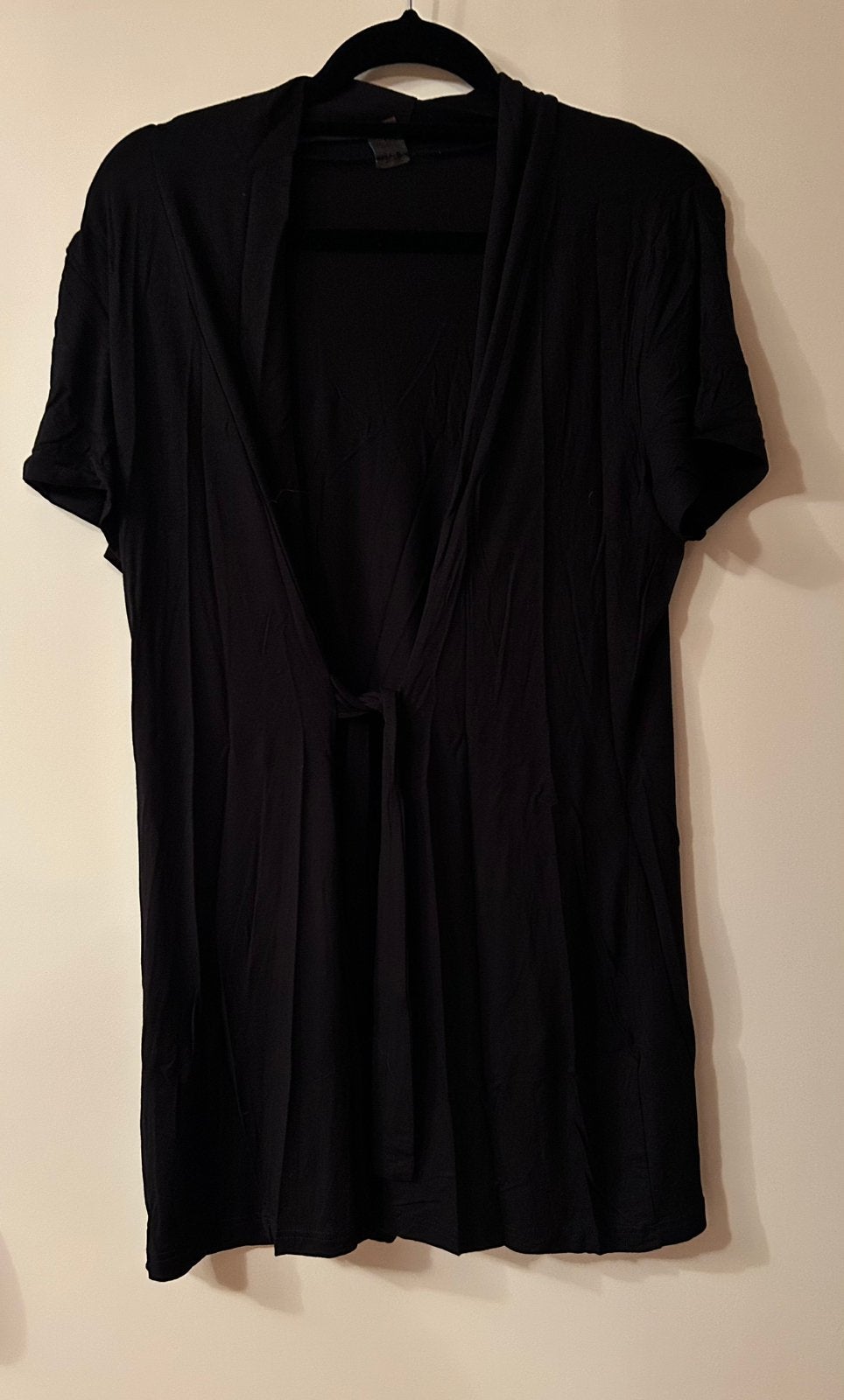 Zwarte vestje / shirt MS Mode - Maat L, Ophalen of Verzenden, Zo goed als nieuw, Maat 42/44 (L), Zwart