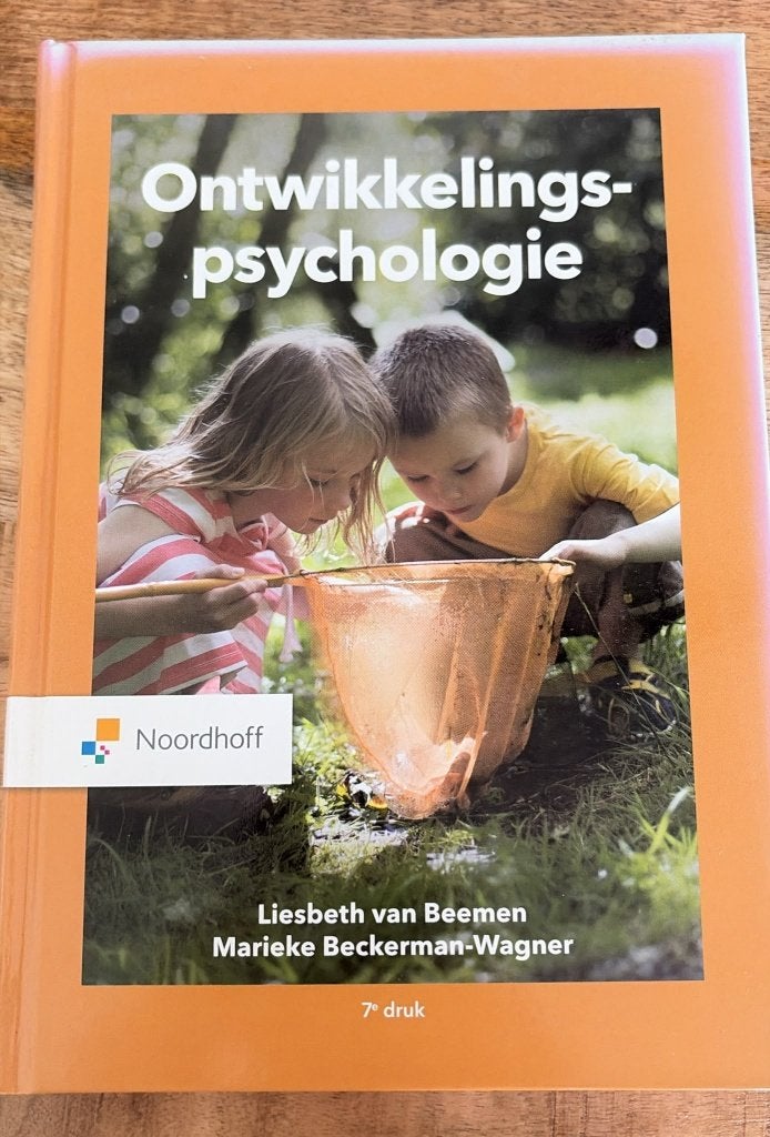 Ontwikkelingspsychologie 7e druk – PABO, Noordhoff, Zo goed als nieuw, Alpha, HBO