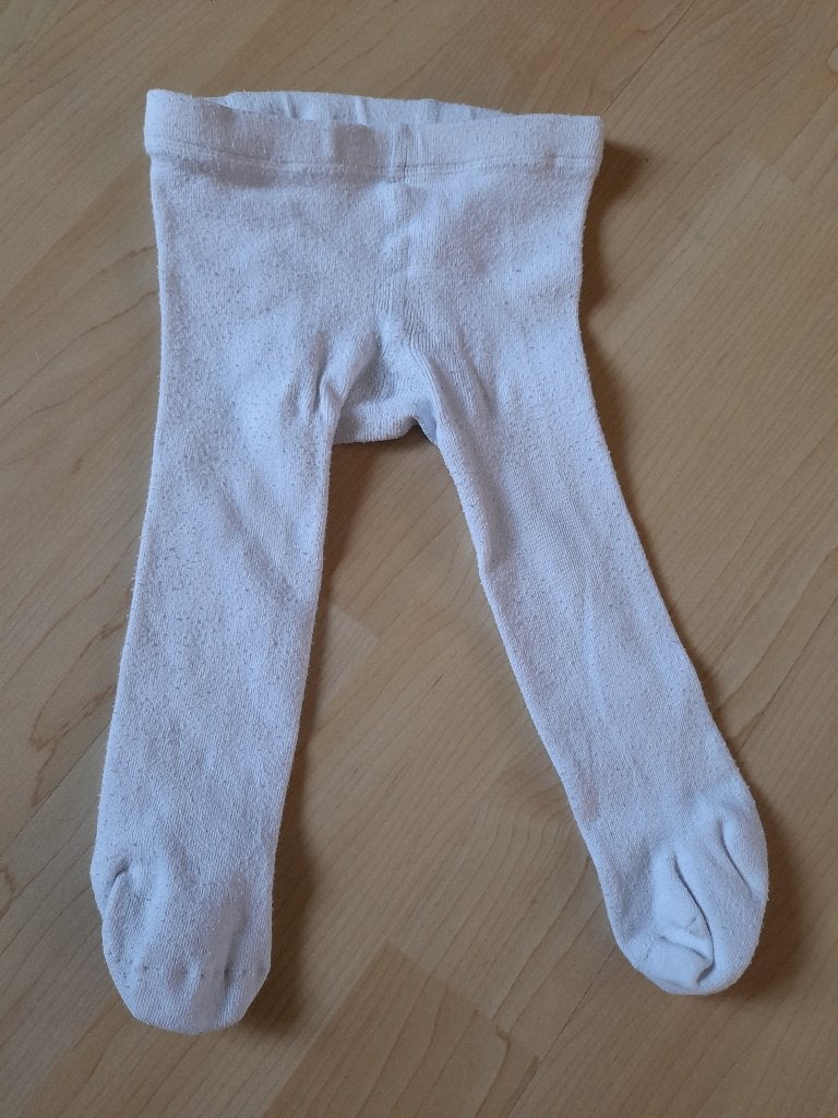 WITTE MAILLOT MAAT 74, Kinderen en Baby's, Babykleding | Maat 74, Ophalen of Verzenden, Zo goed als nieuw, Meisje, Overige typen