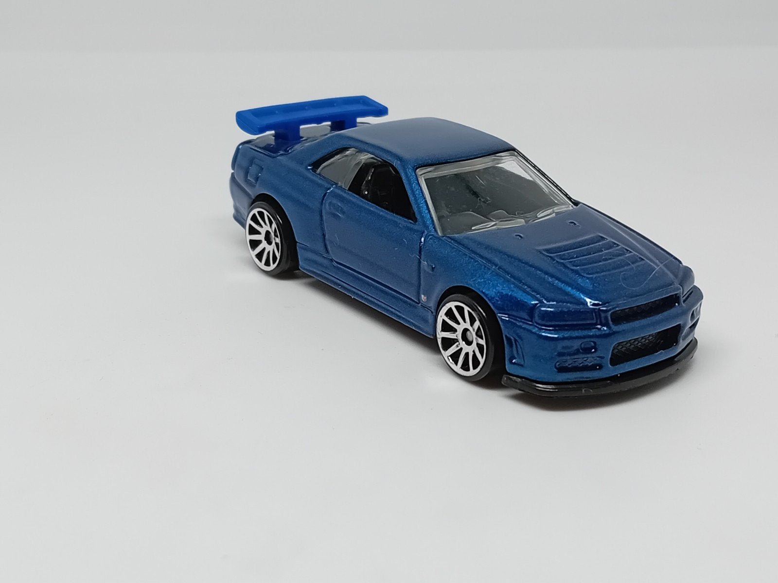 Hot Wheels Nissan Skyline GT-R R34, Ophalen of Verzenden, Zo goed als nieuw, Auto