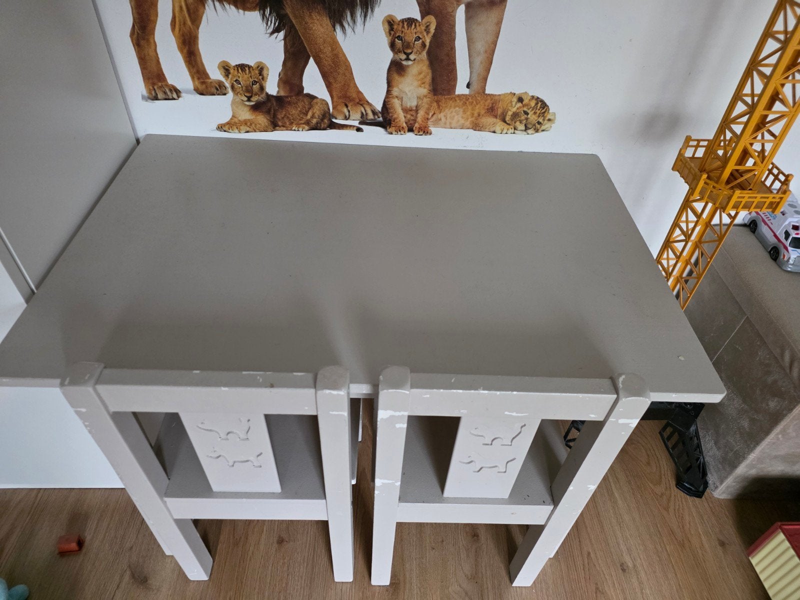 IKEA kindertafel met 2 stoelen, Kinderen en Baby's, Ophalen, Gebruikt, Tafel(s) en Stoel(en)