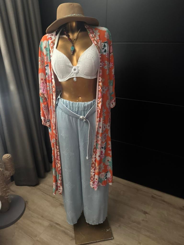 iniza set, Kleding | Dames, Blouses en Tunieken, Ophalen of Verzenden, Zo goed als nieuw, Maat 42/44 (L)