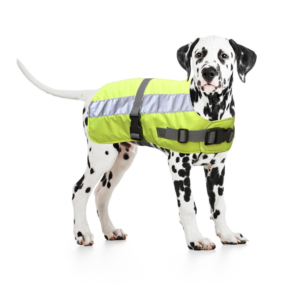 DUVO+ Flectacoat Hondenjas Neon Geel Ruglengte 45 cm -40%!!!, Ophalen of Verzenden, Nieuw, Hondenjas