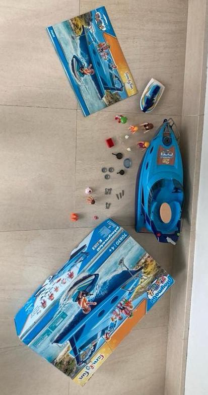 Playmobil Fun Park Speedboot 70630, Ophalen of Verzenden, Gebruikt
