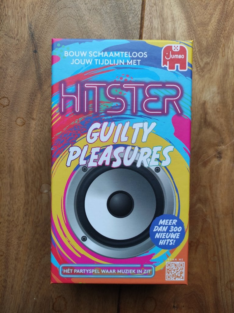 Hitster Guilty Pleasures, Een of twee spelers, Verzenden, Nieuw, Jumbo