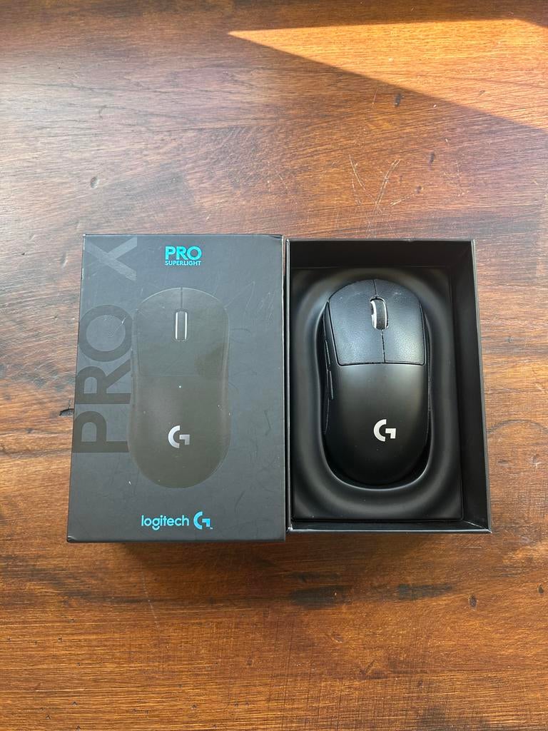 Logitech G Pro Wireless Gaming Muis - Zo goed als nieuw, Computers en Software, Muizen, Rechtshandig, Muis, Gaming muis, Ophalen of Verzenden