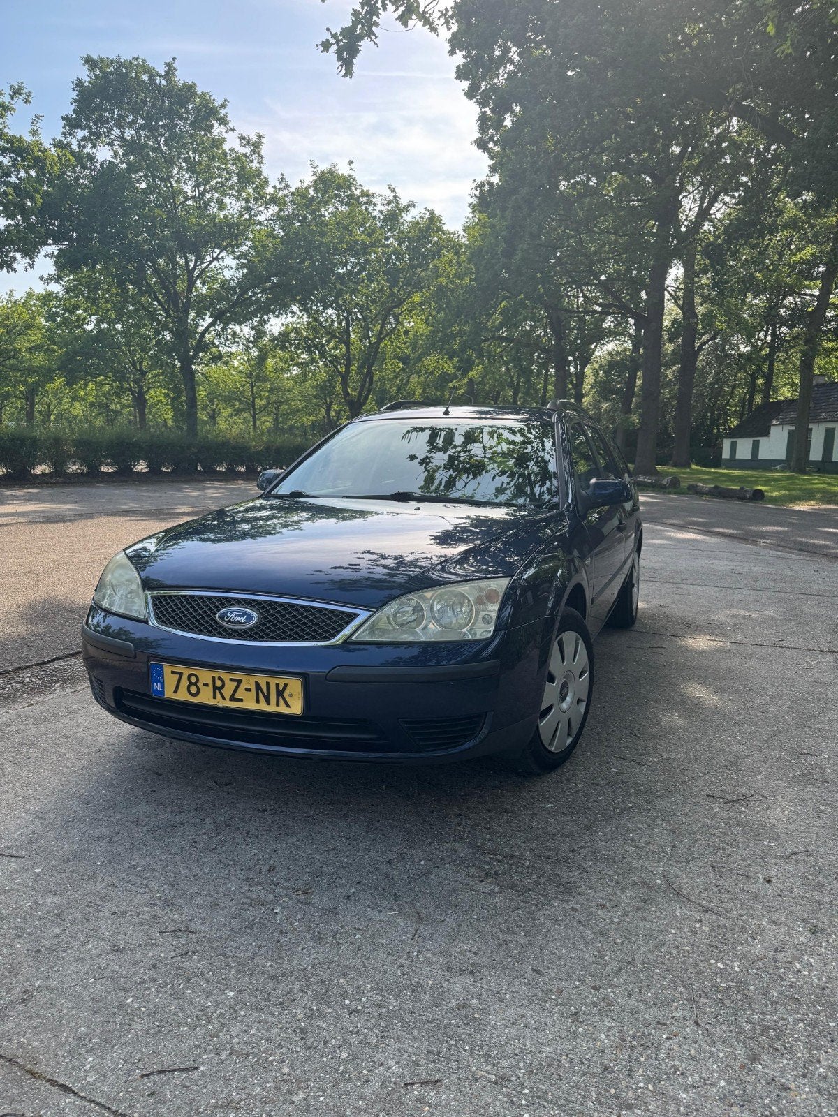 Ford Mondeo 1.8 16V 92KW Wagon 2005 Blauw, Auto's, 4 cilinders, Blauw, Origineel Nederlands, Stationwagon