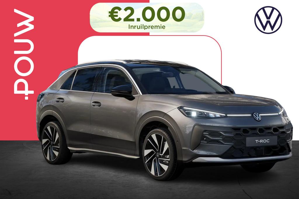 Volkswagen T-Roc 1.5 eTsi 150pk Style First Edition | 19" Ve, Auto's, Volkswagen, 1498 cc, 4 cilinders, Bedrijf, Nieuw