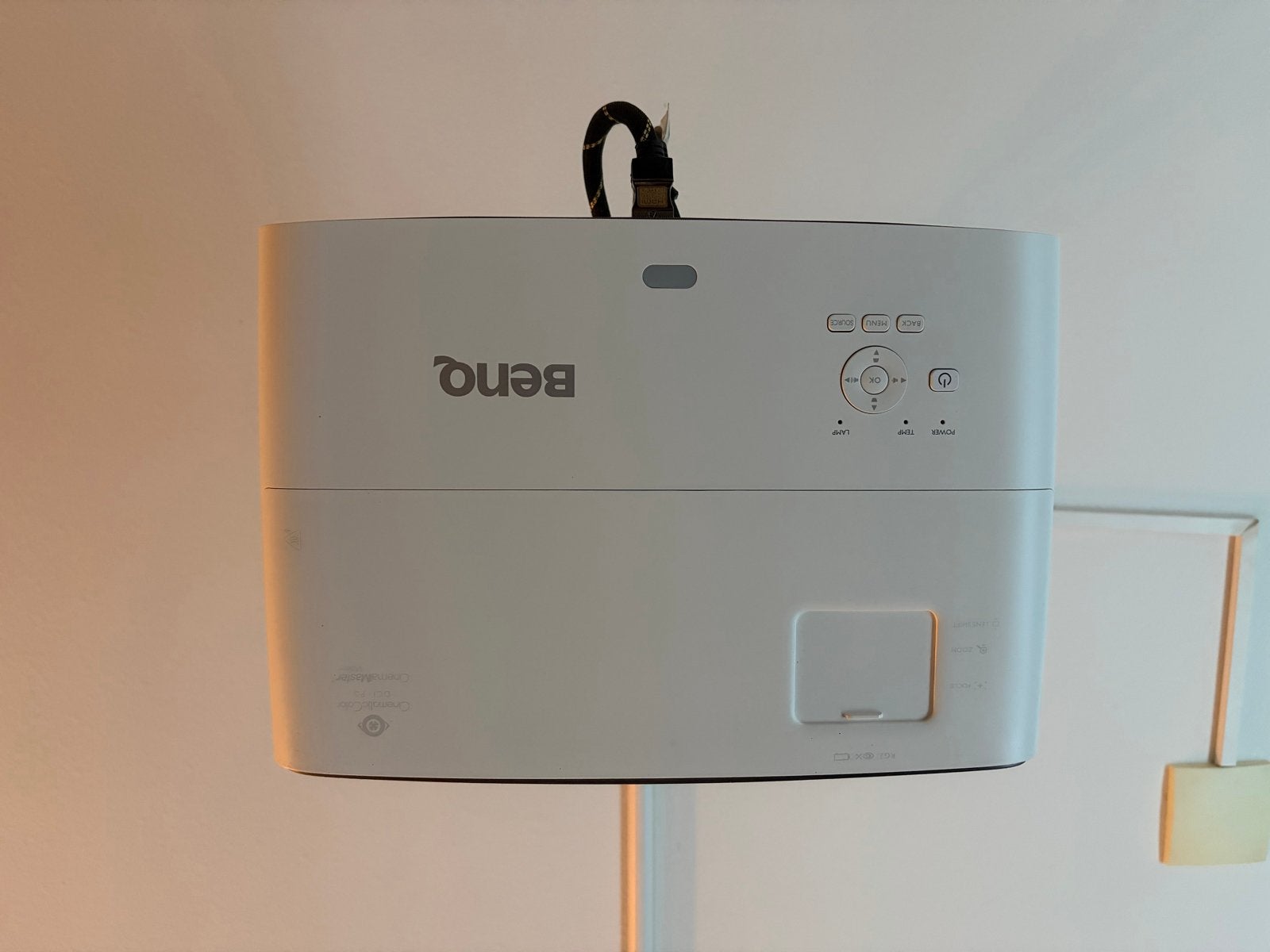 Complete BenQ W2700I 4K 3D Beamer Set met Scherm en Brillen, Ophalen, BenQ, Zo goed als nieuw, DLP